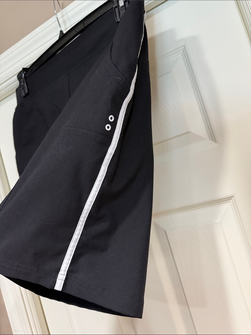 made for life Black Athletic Shorts with White Logo - Picture 3 of 5